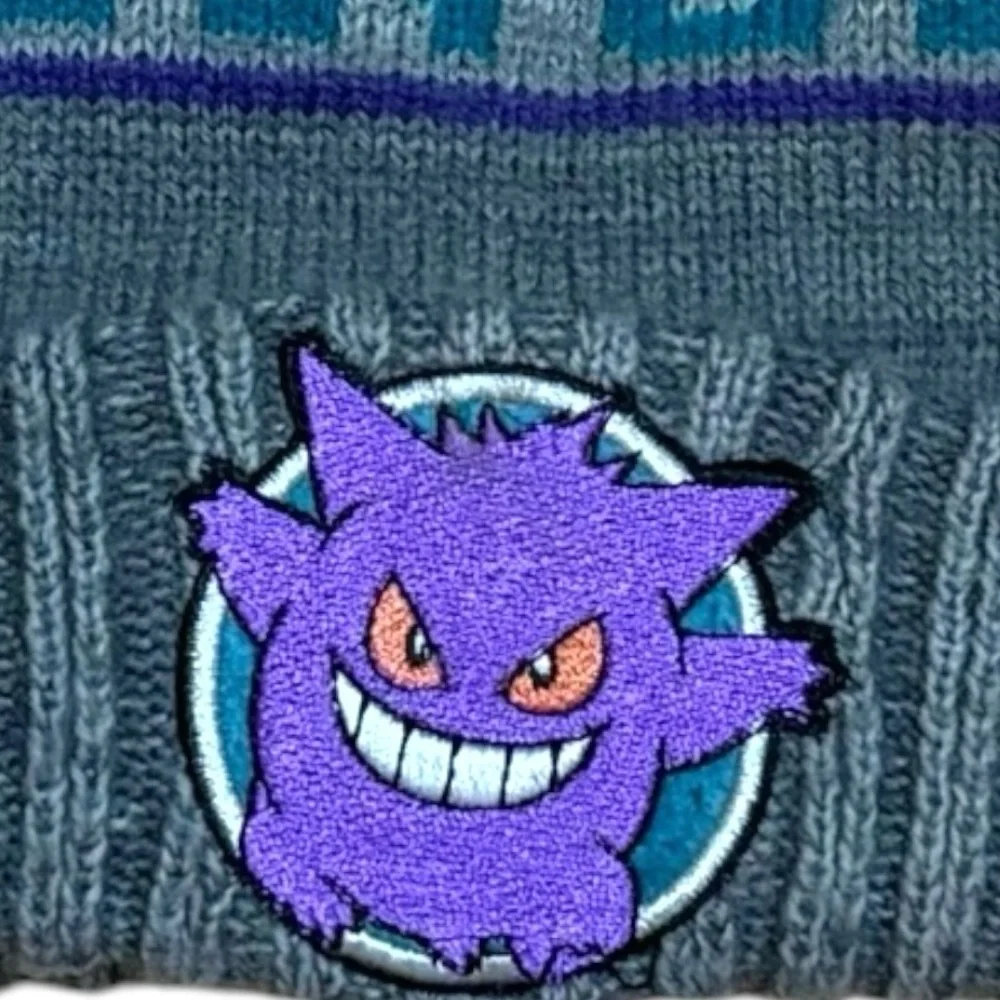 Pokémon Gengar Winter Touque Hat Knit Youth Adult One Size - Picture 3 of 4